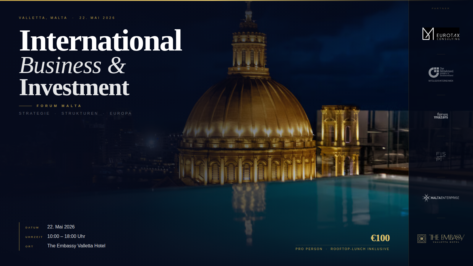 International Business & Investment Forum Malta