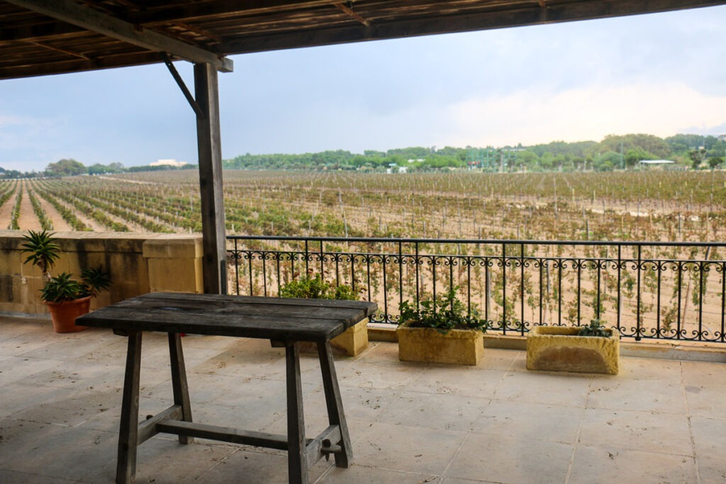 winery meridiana in the center of Malta, ein wichtiger teil von maltas landwirtschaft